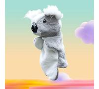 Toy Cute Hand Puppet Doll Cartoon Finger Animal Glove Playful Toy for Kids (A, One Size)