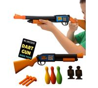 Toy Dart Gun Shooting Game Set Pump Action Foam Darts