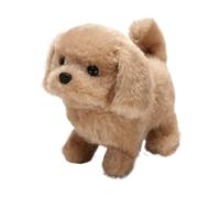 Toy Dog - Electronic Interactive Dog | Interactive Animated Walking Puppy | Dress Up Plush Animal Dogs Toy - Barking Tail Wagging Play Pet for Kids 2-5 Years Fun Learning Gift