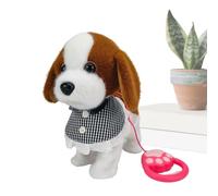 Toy Dogs for Kids - My Realistic Robot Puppy Electronic Walking Dog Toy, Walking, Barking, Wagging Tail Stuffed Musical Pet | Interactive Plush Toys for 2-8 Year Old Boys Girls Presents