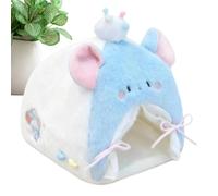 Toy Doll Cot - Compact Fantasy Accessory for Child Story Scenes, Engaging Visual Charm with Supportive Layout, Mini Rest Stand for Playroom Arrangement Sturdy Materials 10 Inches