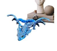 Toy Dragon,3D Printed Articulated Flying Dragon Model - Creative Crafts, Movable Joints Executive Desk Fidget Toys For Home Office