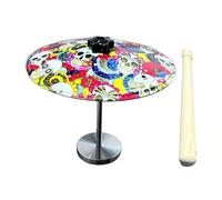 Toy Drum, Funny Relaxing Gadget, Desk Small Percussion Drum, Compact Drums Set Design, Stress Relief Music Toy for Adults Men Teens Women Students Music Lovers Living Room Bedroom Study Dorm