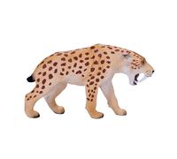 Toy Figure Smilodon Realistic Multi-Colour 12.8x12.8x7.6cm Durable PVC Play Gift