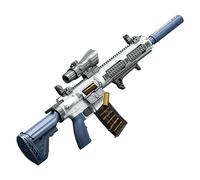Toy Foam Blasters, M416 Shell Ejection Soft Bullet Gun EVA Soft Sniper Rifle, Blaster Weapon Toys Gun Kids Garden Shooting Game Birthday Gift for Boys Girls Teens (White)