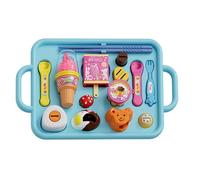 Toy Food Set,Child Cosplay Playing Supplies | Kids Role Play Food Toys - for Boys Girls Preschoolers Kindergarten Daycare Centers Classrooms Homeschool Families Birthday Holiday
