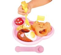 Toy Foods, STEM Educational Games - Realistic Educational Role Play Food for Feeding Girls at Home Nursery Birthday Travel