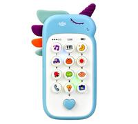 Toy for 1 Year Old Boys Toy Phone for Toddler Age 1 2 3 Play Phone Baby Mobile Phone Toys with Music and Lights Early Educations Toys 6-12 Month 1st Birthday Gifts for 1 2 3 Year Old Boys