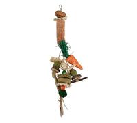 - Toy for Care | Natural Fiber Blocks featuring Safe Bite Texture Chewing Enrichment Shape Gnaw Support Activity Aid suited toward Indoor Play Backyard Fun Patio Relax