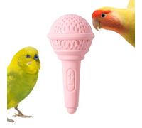 Toy for Cockatiels, Microphone Play Rattle for Enrichment, Large Parrot Toys, for Physical Movement and Prevention of Boredom for Cockatiels and Finches in the Home