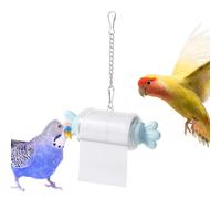 Toy for crushing, chewing shredder in candy shape for hanging, colourful toy to enrich the cage, activity for foraging made of paper and wood, game entertainment