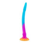 Toy for Men - Giant Butt Plug 13.98 Inch Huge Silicone Dildo for Adults, Monster Dildo with Powerful Suction Cup, Soft, Prostate Stimulator and Butt Plug for Couples