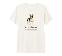 Toy Fox Terrier Dog Toy Size Terrier Attitude Pet Quote Premium T-Shirt
