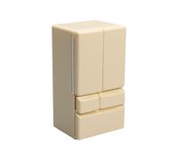 Toy Fridge, Toy Fridge, 1:12 Scale Fridge Home Decor, Imagine the Play Scene, Toy Kitchen Products, Dollhouse Accessories for Decoration