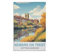 Toy Fun Family puzzle box，Newark on Trent Nottinghamshire，Adults 1000 Piece Jigsaw Puzzle- Christmas，75x50，wooden puzzle ，AA-1362
