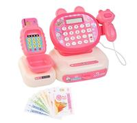 Toy Fund for children - Supermarket register with scanner, calculator and sound effects, lighting, play money for and kindergarten children "