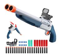 Toy Gun for Boys, Foam Dart Shotgun Blaster, Double Barrel Children Shell Ejecting Soft Bullet Toy Rifle, Birthday Xmas Gift Outdoor Games