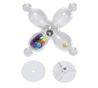 Toy Gyro Sittich - Interactive Spinner Rattles Toys for Parrots, Snacks with Toys, Parallel Toys with Movement for Parasites Goods and Parrots Grey
