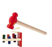 Toy Hammer - Portable For Youth Simulation Maintenance Tool Educational Boys And Girls In Living Room Bedroom Home Travel