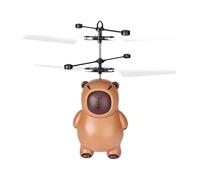 Toy Helicopter For Kids - Capybara Flyer, Animal Aviation Model, Battery Power | Component, Play Tool for Boys Girls To Navigate Sky Across Home Garden Playroom Schoolyard Spaces