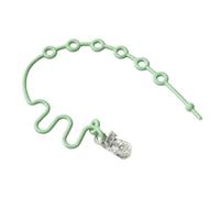 Toy Holder Strap - Silicone Secure Safe Lightweight Adjustable | High Chair Stroller Toy Strap - for Car Seat Travel Cribs Bags Bottle Teether