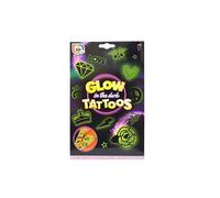 Toy Hub Glow in the Dark Tattoos Toy Hub Multicolor