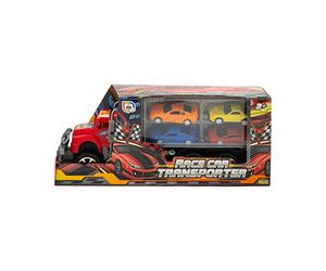 Toy Hub Race Car Transporter Truck 32cm x 12cm