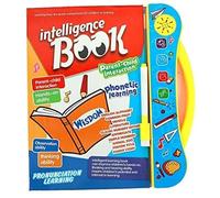 Toy Imagine Interactive Sound Book for Kids (Ages 2-7) - Learn Alphabets, Numbers, Shapes & Phonics | Educational Talking Book with Music & Touch Features | Multicolor Learning Toy for Toddlers
