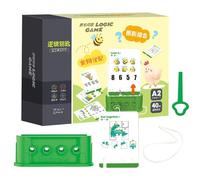 Toy Keys For Toddler 3-6 - Children's Logic Key Toys Fun & Educational Kids Keys - Early Educational Logical Thinking Teaching Aids for Enhance Hand-Eye Coordination