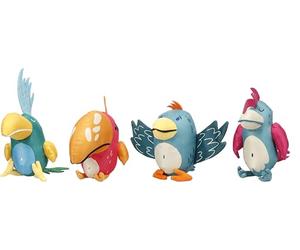 TOY KIFFI BIRDS MULTIPLE COLOURS 15x17x29CM ASSORTMENT