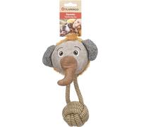 TOY LIBAR ELEPHANT BROWN 15x9x27CM