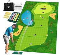 TOY Life Chipping Golf Practice Mats Golf Training Mat Indoor Outdoor Games for Adults and Family Kids Outdoor Play Equipment Stick Chip Game Indoor Golf Set Backyard Game (Patented)(No club included)