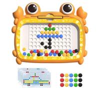 Toy Magnetic Drawing Board,Crab Drawing Games for Kids with Magnetic Pen | Open Composition Learning Kit Kids Brain Development Toys for Travel