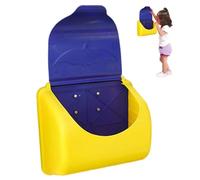Toy Mailbox, 10x9x5.5in PP Mini Mailbox Educational Toy Multi-purpose Outdoor Playhouse Accessories for Preschoolers and Kids Ages 4+ &&