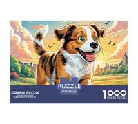 Toy Manchester Terrier 1000 Pieces Jigsaw Puzzles Engaging Family Games Jigsaw Puzzle Unique Puzzle Gift for Adults And Kids 38x26cm/1000pcs