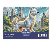 Toy Manchester Terrier 1000 Pieces Jigsaw Puzzles Engaging Home Decoration Jigsaw Puzzles Home Decoration for Adults & Families 70x50cm/1000pcs