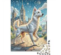 Toy Manchester Terrier Jigsaw Puzzles Puzzle for Adults Kids. 1000 Pieces Impossible Challenge Toy Educational Game Home Decoration for Adults& Kids Age 14 Years Up 1000pcs (75x50cm)