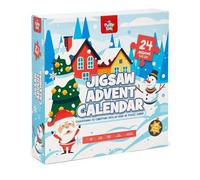 Toy Mania 24-Day Jigsaw Puzzle Advent Calendar Kids 2025 - Individual Jigsaws Seasonal Designs - Children's Skill Development & Problem Solving - Reusable Educational Christmas Countdown, Girls & Boys