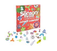 Toy Mania Sensory Advent Calendar - 24 Daily Multi-Sensory Surprises for Mindful Christmas Countdown - Engaging Touch, Taste, Smell, Sound & Sight Activities - Calming Holiday Fun for Ages 3+