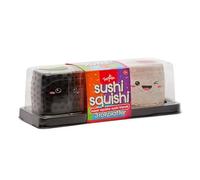 Toy Mania Sushi Squishi Roll Platter - Water-Filled Sensory Toys for Kids 3+ - Squeezy Fidget Toys with Bright Animal Characters - Develops Motor Skills & Shape Recognition Through Tactile Play