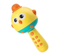 Toy Microphone,2 in 1 Chicken Shape Portable Speaker Music Player - Rechargeable Wireless Microphone with LED Light | for Boys Girls Party Home Family Gathering Living Room Christmas Birthday