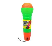 Toy Microphone, Kids Microphone, Lightweight Design Portable Size Noise Maker Fun Echo Soft Grip Clear Sound Interactive Vibrant Colors, Voice Changing for Kids