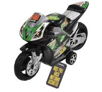 Toy Motorbike Pull Back Power Model Vehicle Small Handheld Size Assorted Colours for Kids Indoor or Outdoor Play Plastic with Metal Detailing Childrens Vehicle Toy Safety Standards