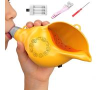 Toy Music Instruments, 54 Sound Effects, Wind Play Horn, Double Mode Conch Design, Animal Tunes Included, Nursery Rhyme Songs for Student Hearing Development, Lung Capacity, Travel Playroom Fun