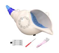 Toy Musical Instruments - 54 Sound Effects, Wind Conch Horn Use, Double Mode Conch Design, Durable Material Build, Fun Animal Nursery Rhyme Toy, Ideal Student Hearing Lung Capacity Travel