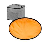 Toy Organization - Washable Foldable Zipped Storage Bags | Heavy Duty Toy Storage Solution with Easy Close Zipper, Perfect for Building Blocks, Dolls