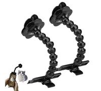 Toy Pet Selfie Stick, 2pieces Pet Selfie Treat Cell Phone Tool, Cat Dog Treat Selfie Clip With 360 Degree Rotation, Interactive Photographing Props Pet Toys