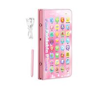 Toy Phone, Foldable Design,16.7x15.5cm, Cell Phone Toy, Pretend Smartphone,Educational Sounds, For Boys Girls 1 2 3 Year Old Preschool Kids Birthday Travel Gift