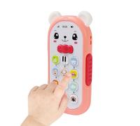 Toy Phone - Mobile Phones for with Touch Screen, Cartoon Game Interactive Cell Phone, Soft Light Sounds, Educational Music Toys with Volume Control