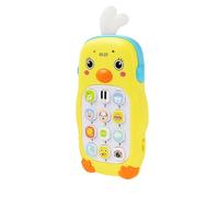 Toy Phone, With Light And Sound, Pink, Yellow, Pretend Play Cellphone, B-aby Cellphone Toy, Interactive Learning Device, For Kids At Home, In The Car, Stroller, High Chair, Classroom, Or Playroom